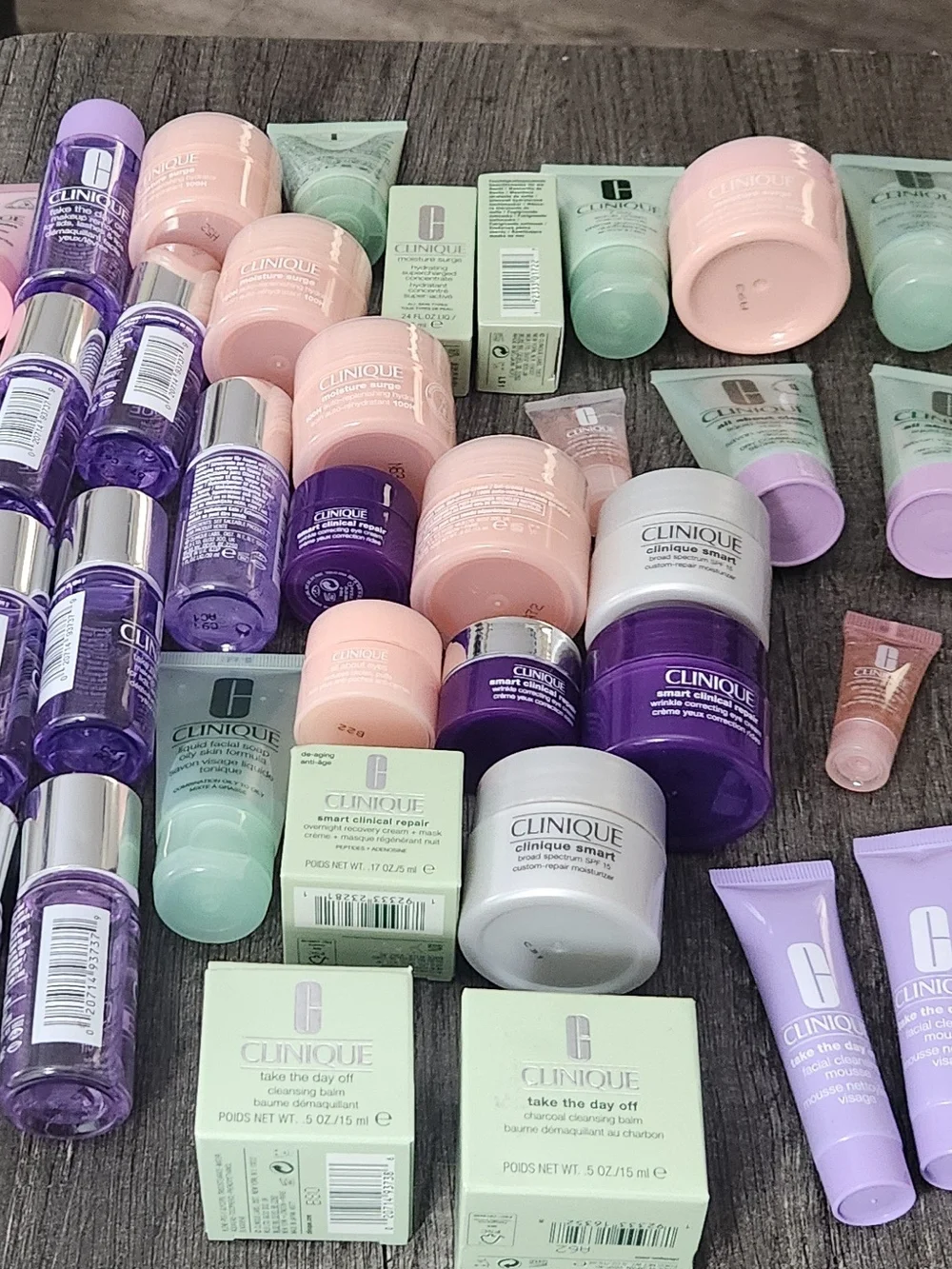 Clinique Deluxe Huge Set 40x Multi-Product Skincare Set -Travel Bundle!